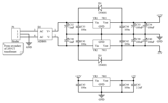 power supply schematic